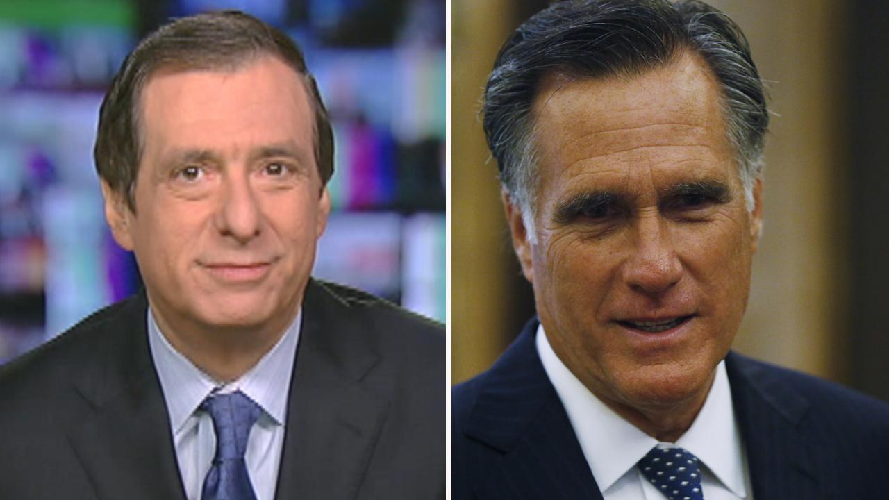 Kurtz: Why Media turned Mitt Romney into a statesman
