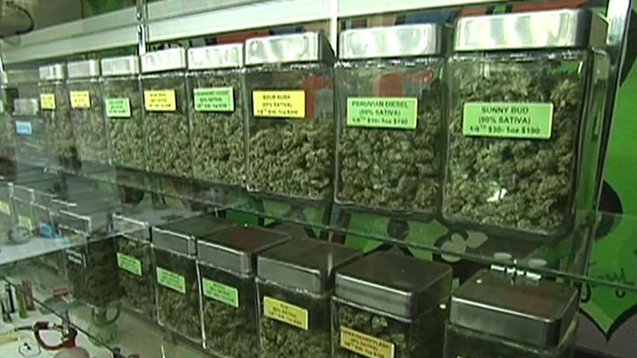 Justice Department targets recreational marijuana