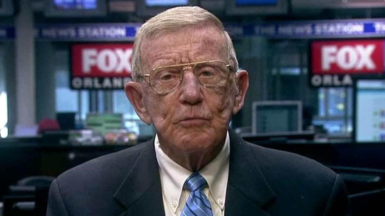 Legendary college coach Lou Holtz on the NFL's ratings