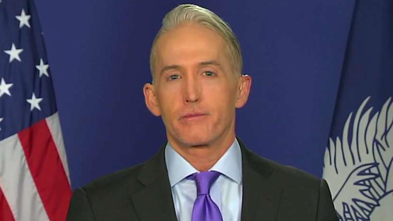 Gowdy: Dems' lack of curiosity about the FBI is stunning