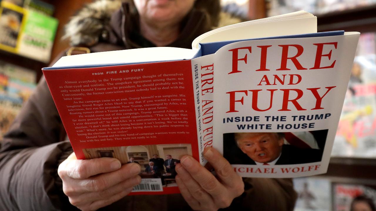 White House pushes back on new book on President Trump