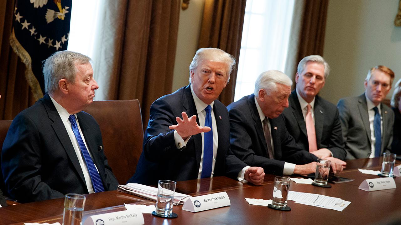 Trump displays deal-making skills in immigration meeting