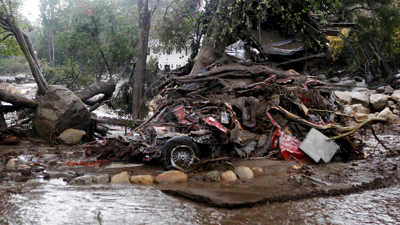 Deadly mudslides hit southern California