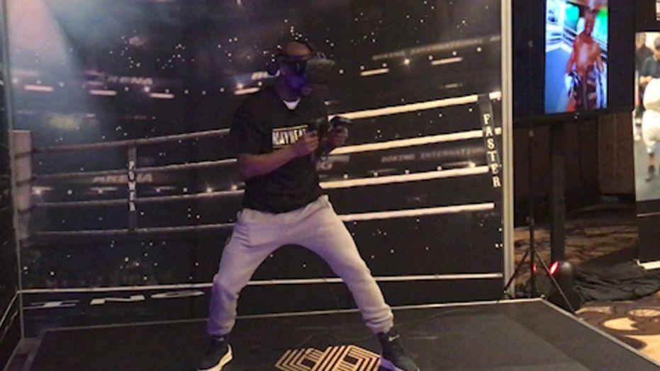 CES 2018: Boxing champ Mayweather Jr. unveils VR experience