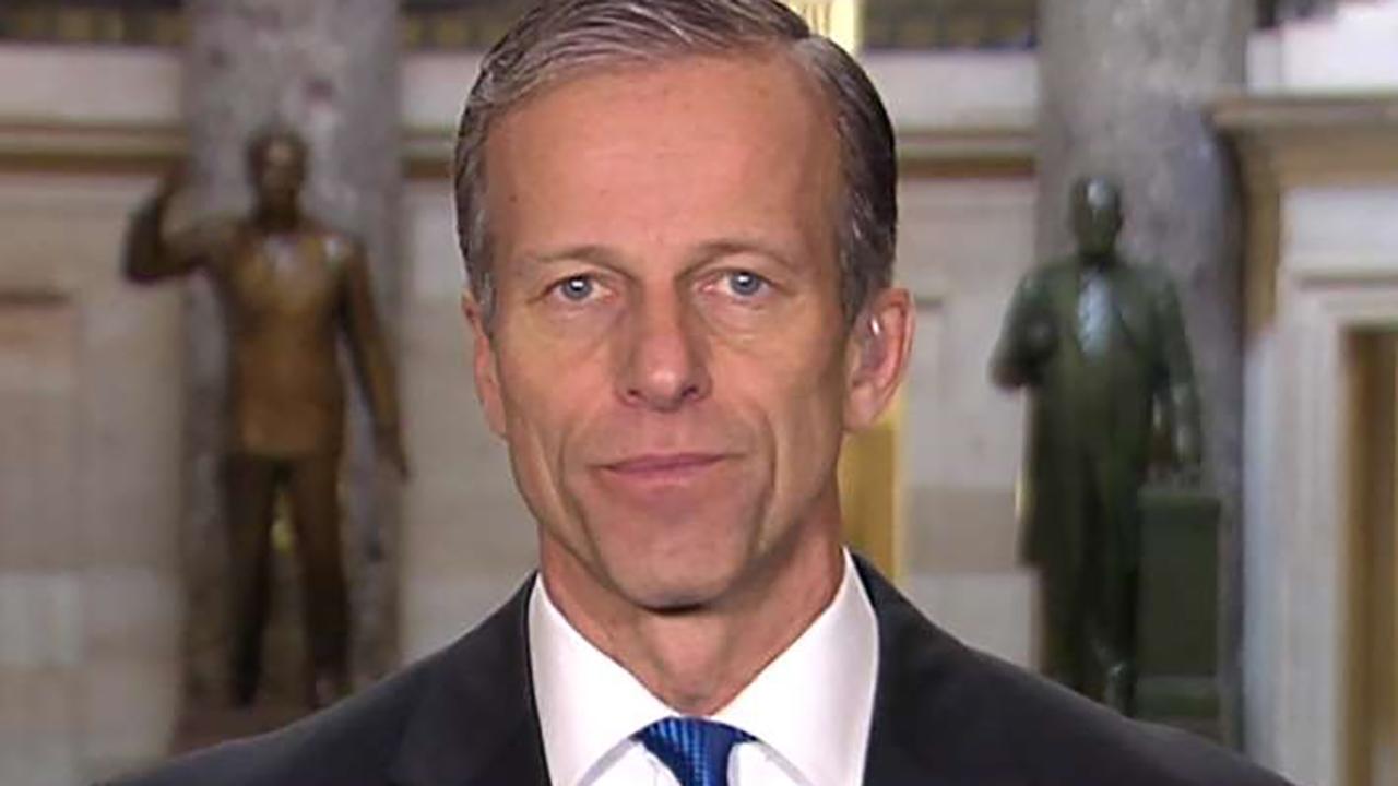 Thune hints at another short-term deal to fund government