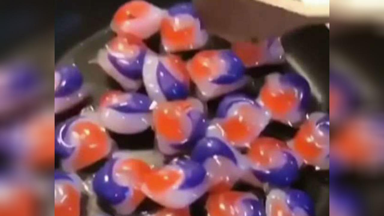 Social media trend has teens chewing Tide Pods