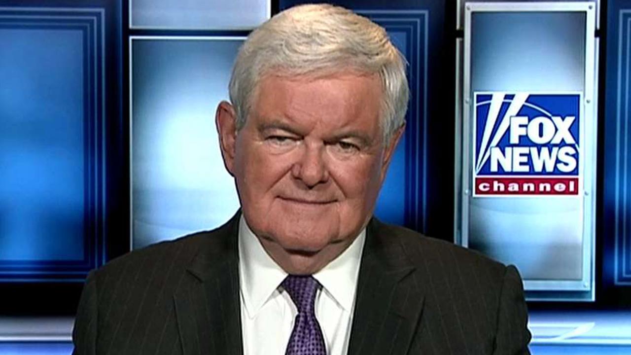 Gingrich: Gov't shutdown would be huge problem for Democrats