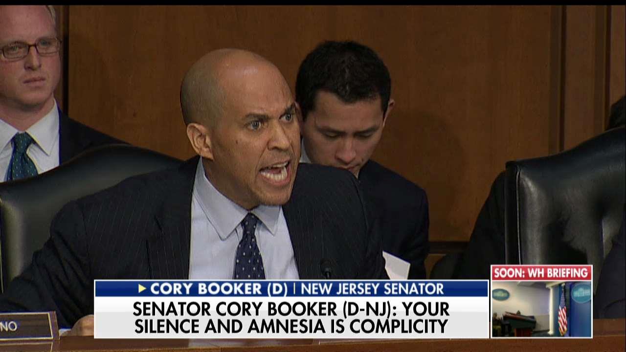 Booker Rips Nielsen Over Reported Trump Remarks