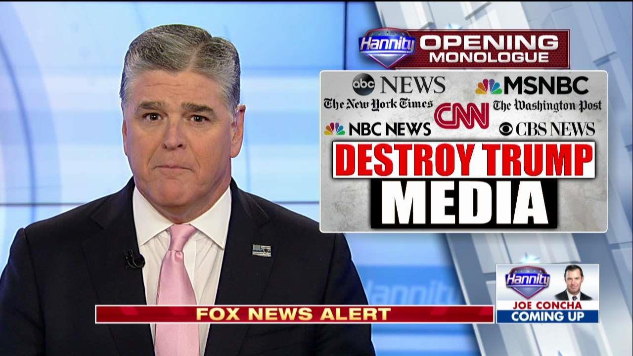 Hannity Reacts to Fake News Awards