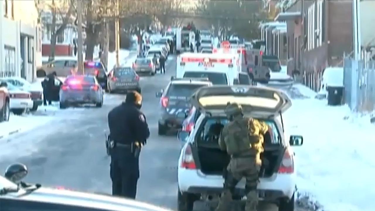 Several officers shot serving arrest warrant in Pa.