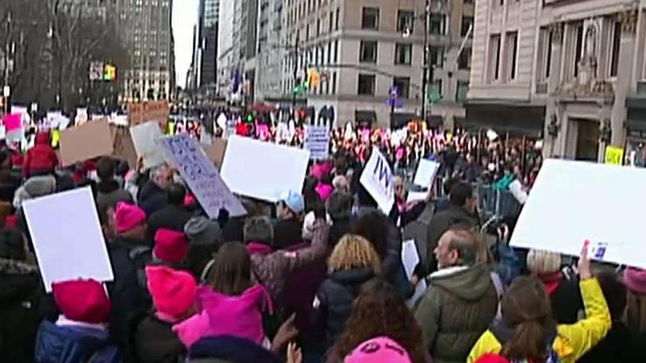 Women's March ignores Trump's hard work
