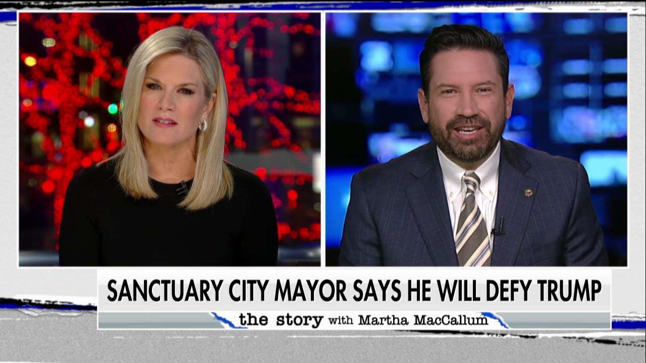 Martha Debates Sanctuary City Mayor