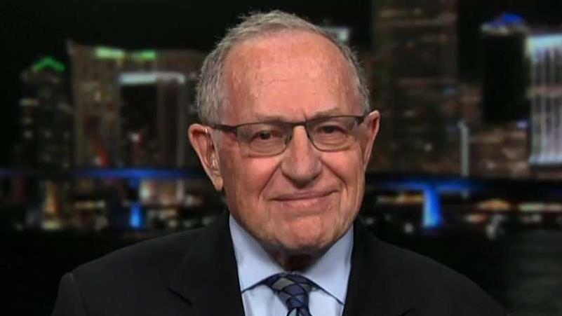 Dershowitz speaks out about questioning of Trump's motives