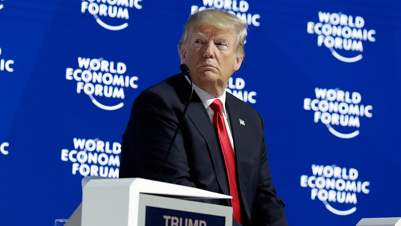 Trump slams 'vicious' and 'fake' press in Davos