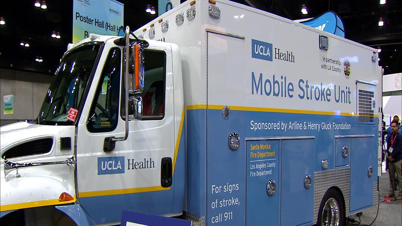 Hospital on wheels treats stroke victims in the field