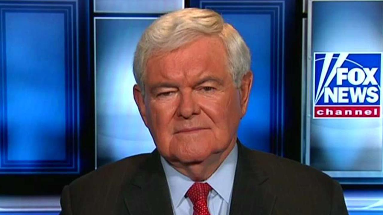 Newt Gingrich on Trump's efforts to drain the swamp