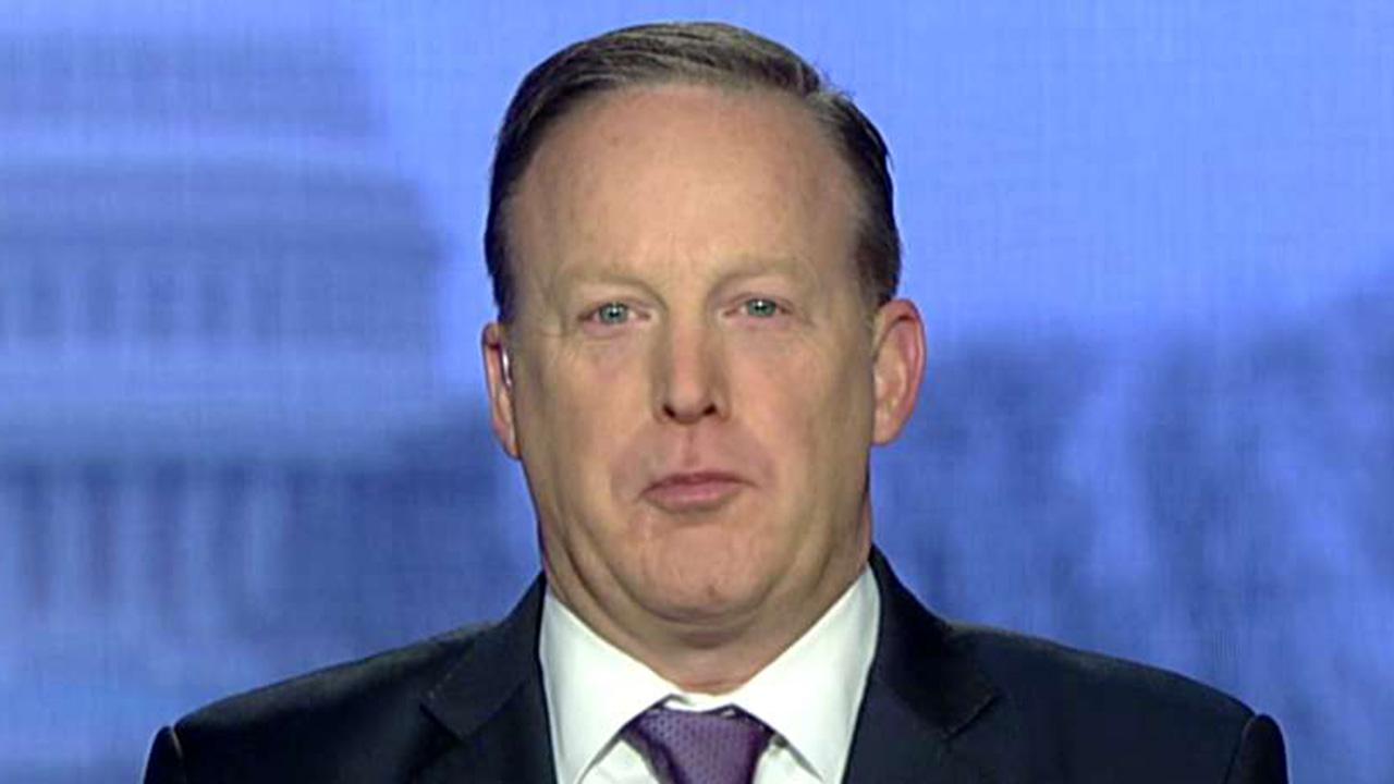 Sean Spicer on Hollywood attacking the right, Trump's SOTU