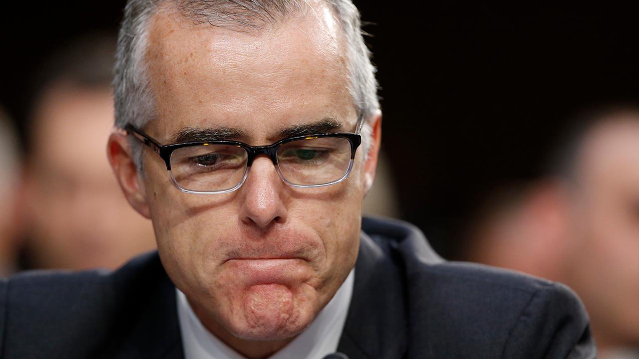 McCabe removed from FBI before his scheduled retirement