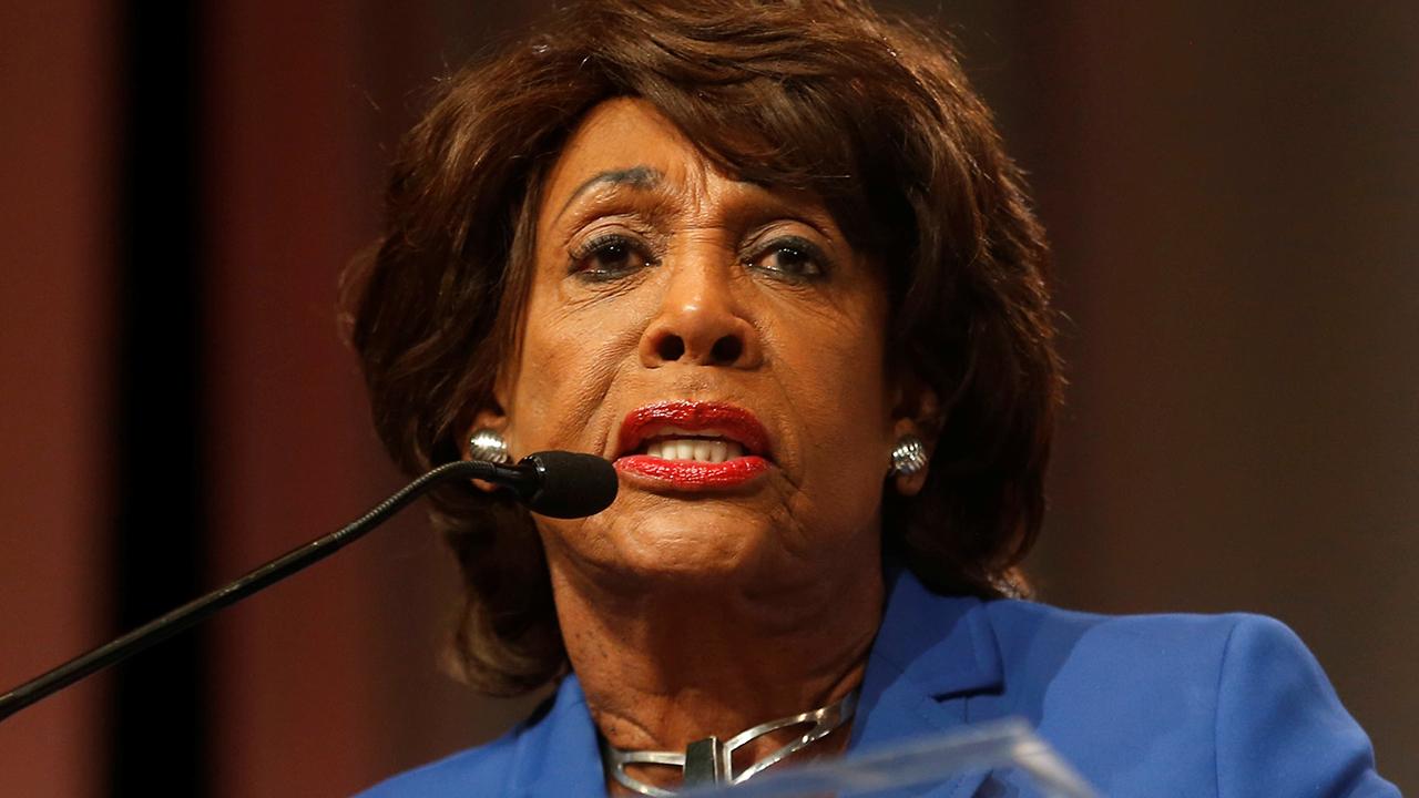 Maxine Waters calls Trump a 'divisive and shameful racist'