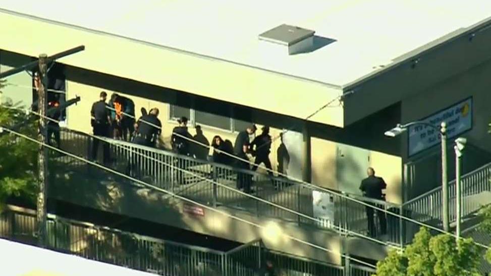 Police: Girl shot students at Los Angeles middle school