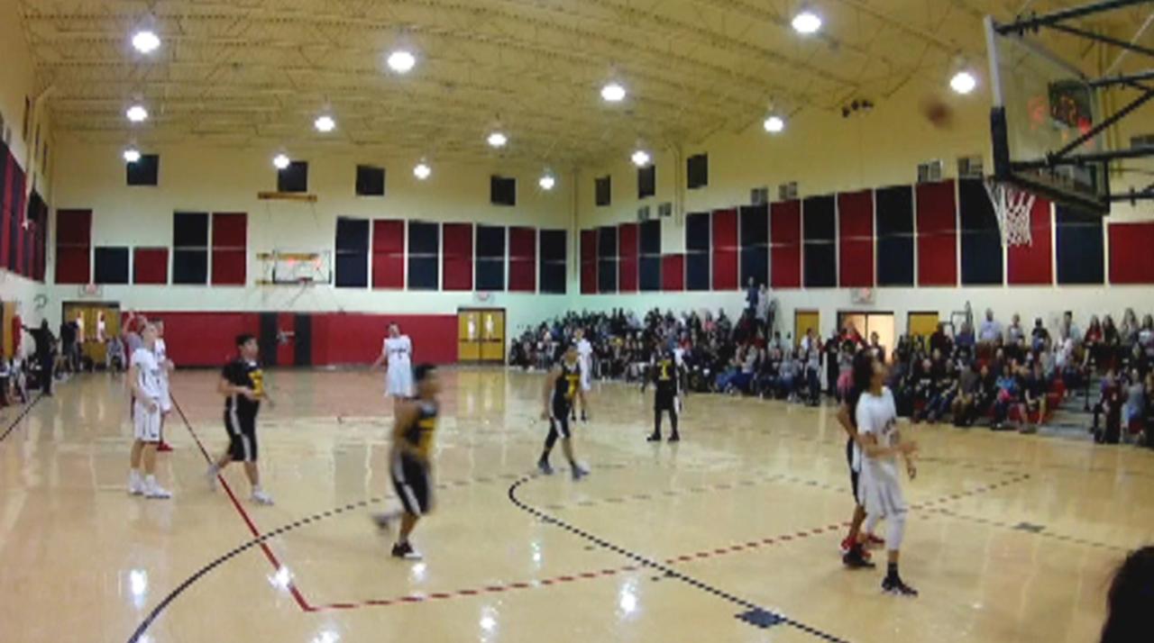 Special needs basketball player sinks incredible shot