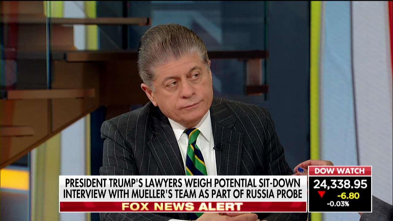 Judge Nap Warns About Meeting Mueller: 'Any Misstatement by Trump Is a Felony'