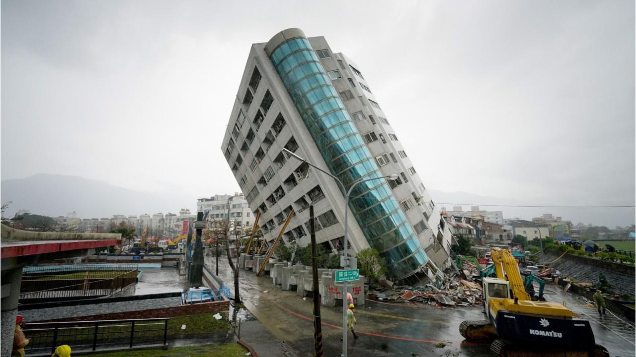 Taiwan earthquake: Devastating images from the aftermath