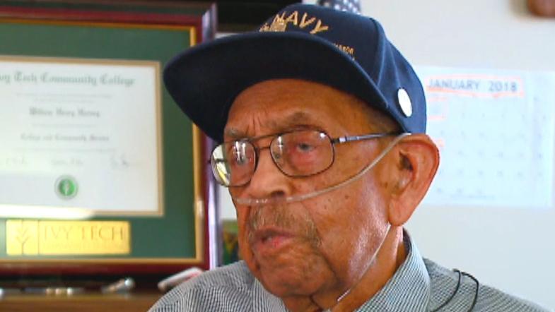 WWII veteran awarded honorary degree