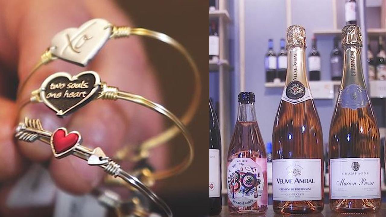Valentine’s Day gift guide: Jewelry and alcohol