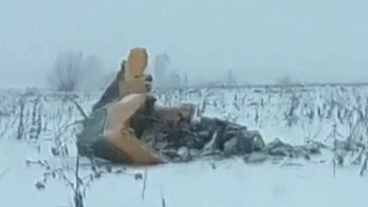 Deadly plane crash outside of Moscow