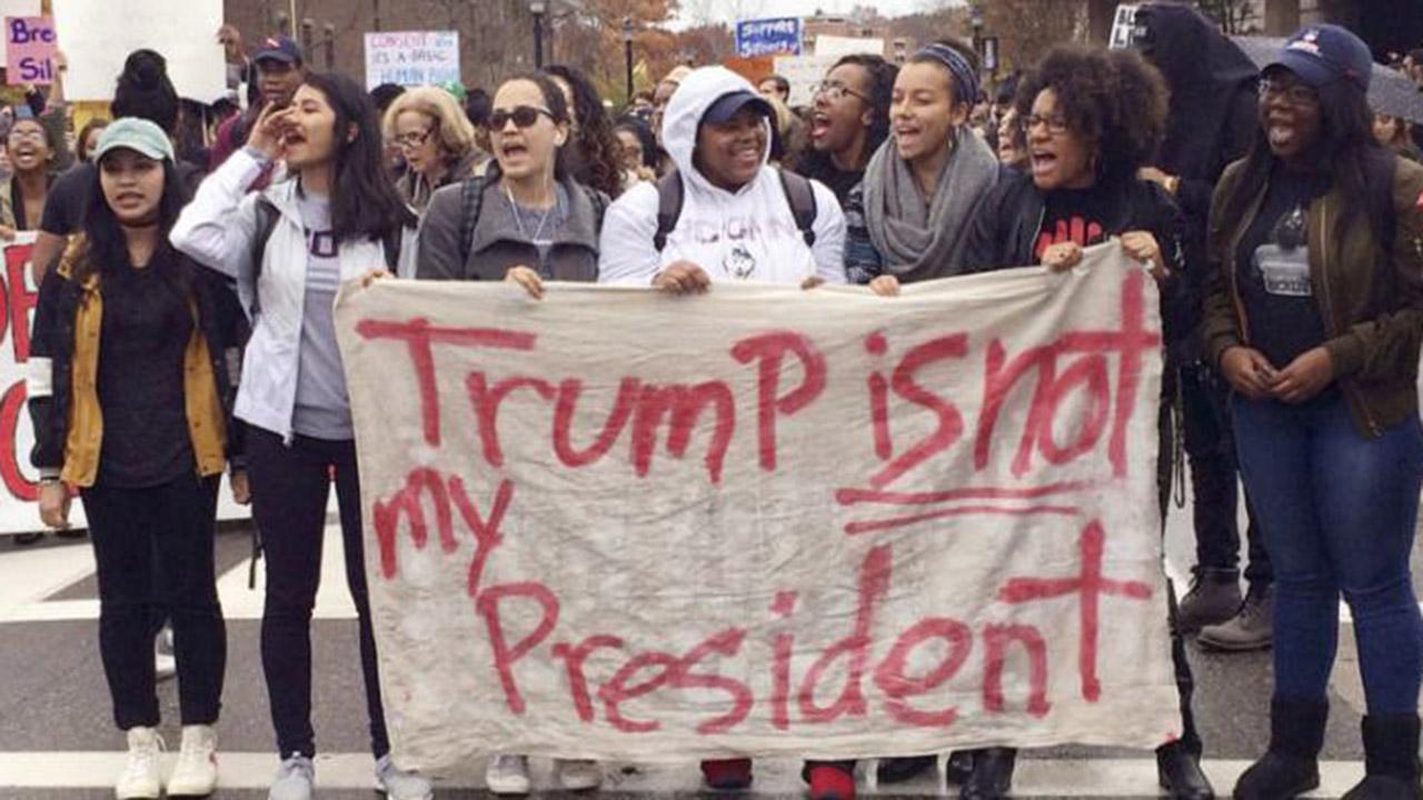 Free expression protests take over college campuses