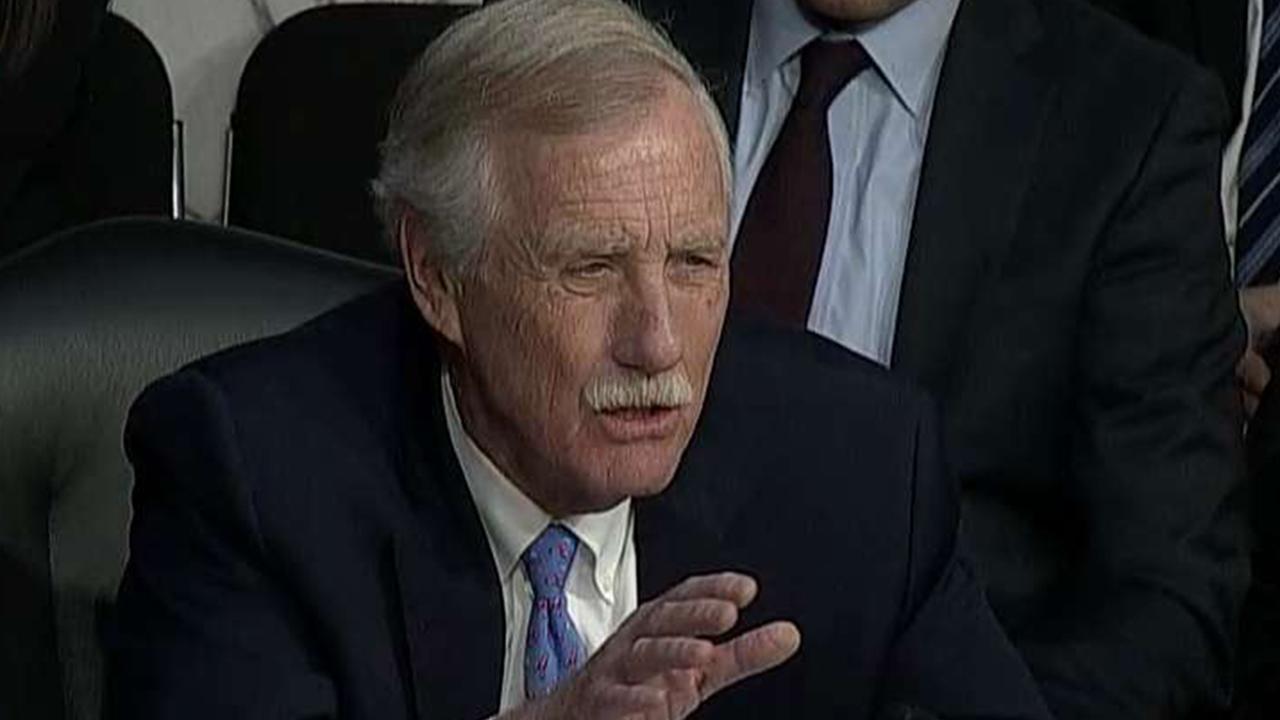 Sen. King 'sick and tired' of lack of cyberattack deterrence