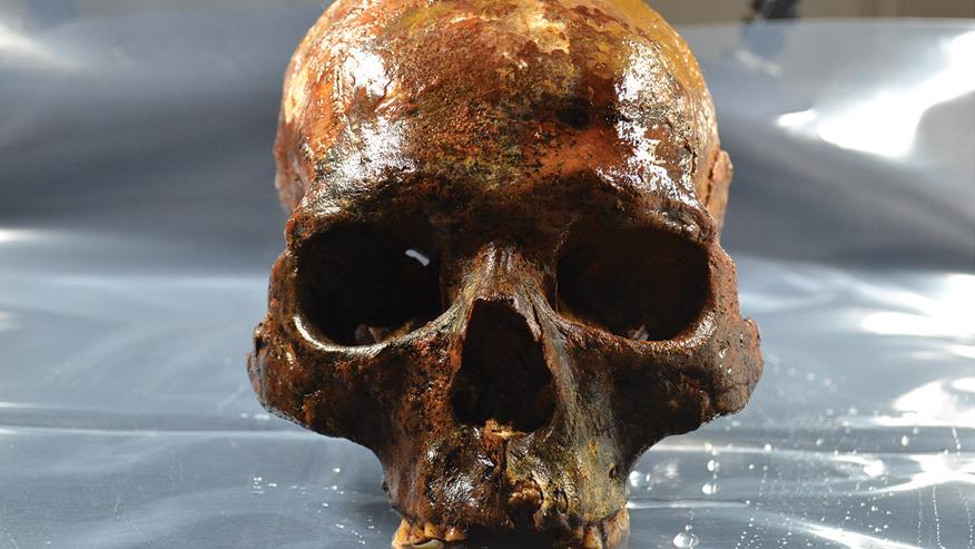 8,000-year-old skulls found in gruesome shape