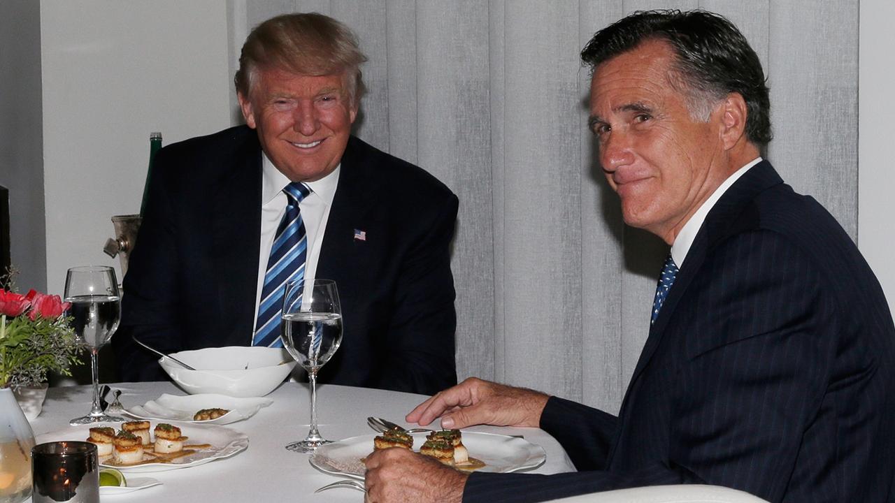 Mitt Romney’s clashes with President Donald Trump
