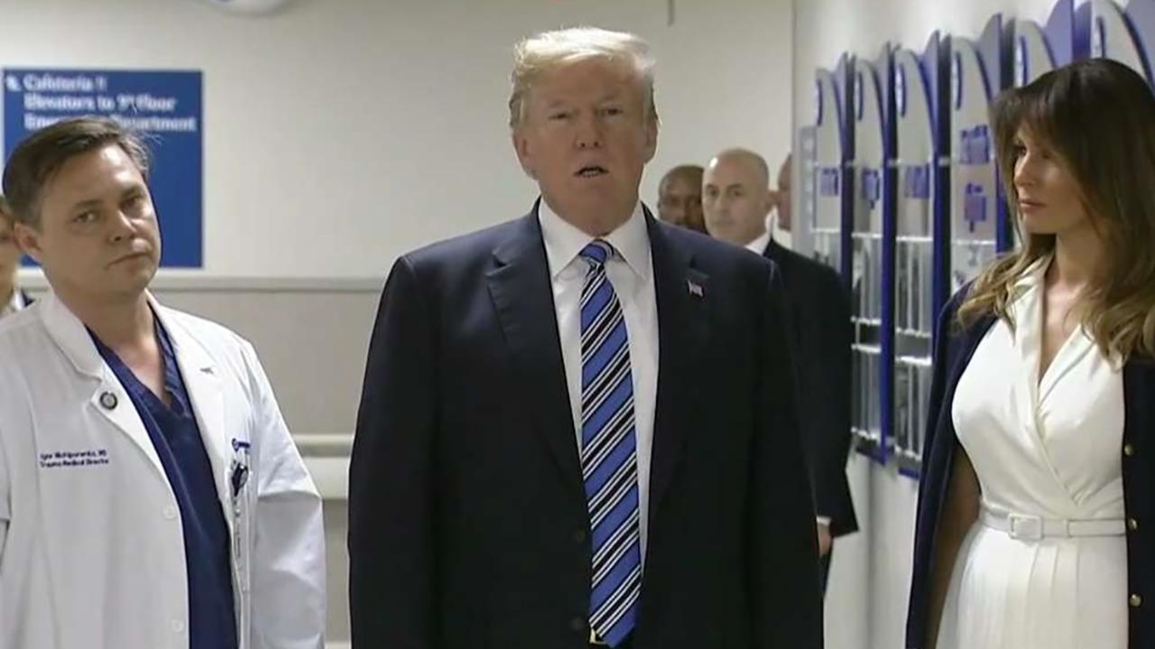 Trump thanks physicians who responded to Florida shooting