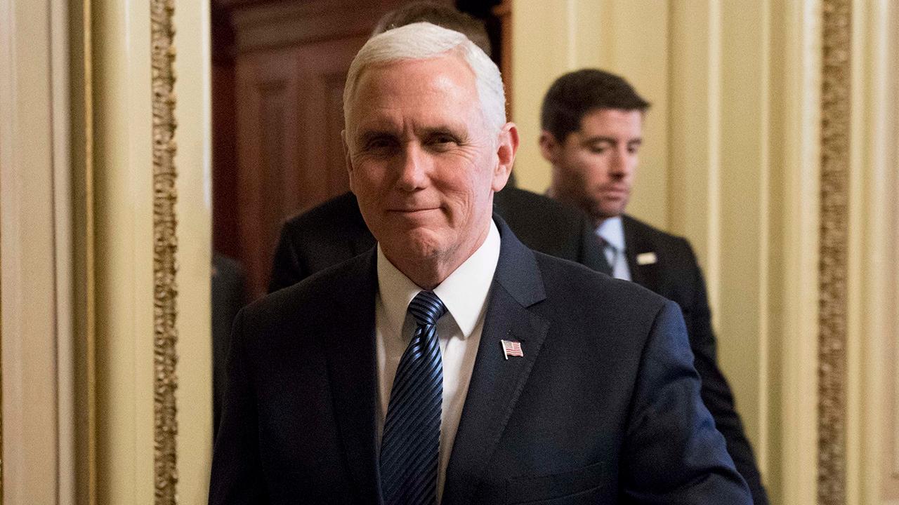 Pence mocked as a Christian