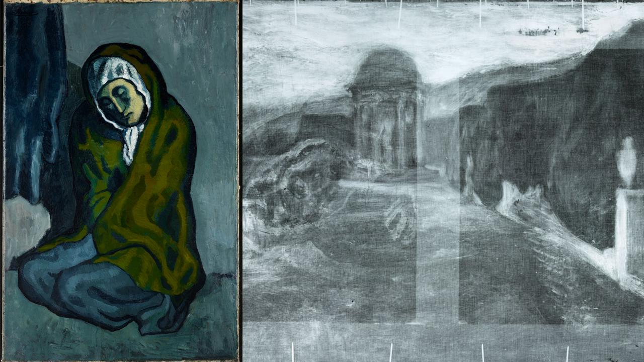 Picasso mystery: Hidden artwork discovered beneath painting