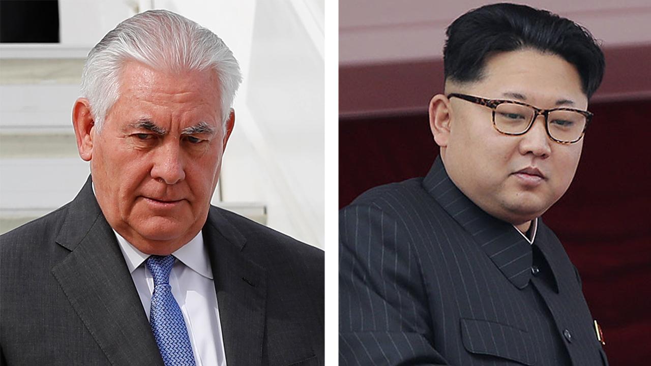 Secretary Tillerson signals readiness to talk to North Korea