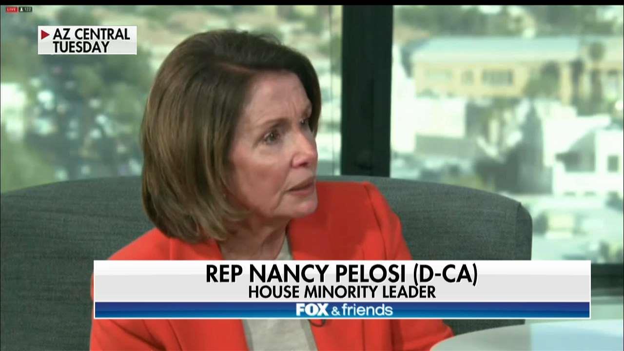 Nancy Pelosi suggests 'mowing grass' as border security solution.