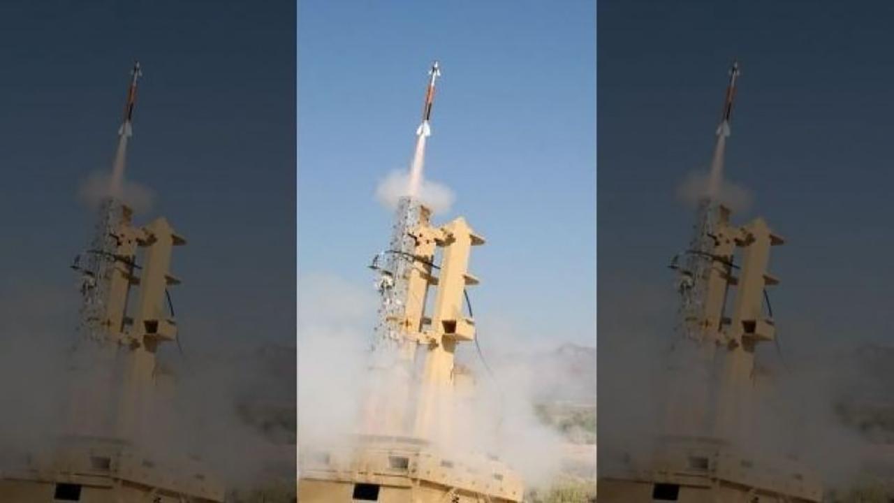 Defense missile designed to destroy mortars, artillery