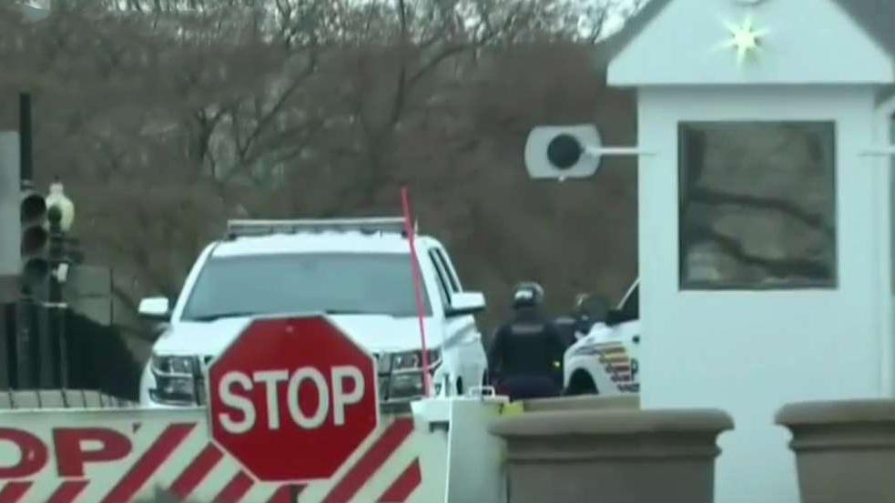 Secret Service: Vehicle hit barrier near White House
