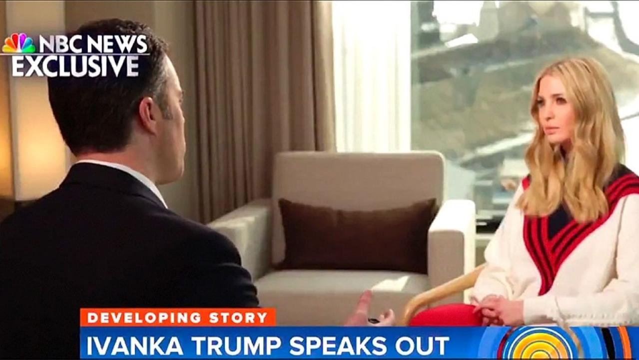 Ivanka Trump scolds NBC News for ‘inappropriate’ question