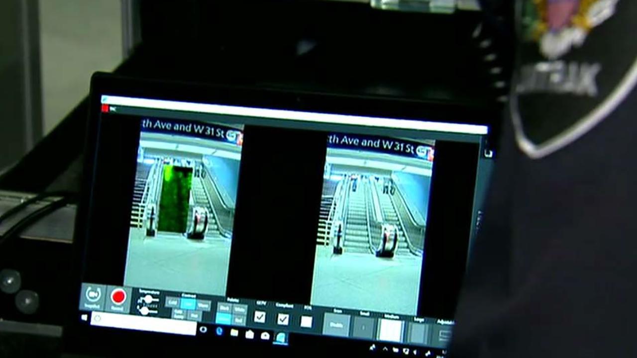 TSA testing equipment to detect suicide vests