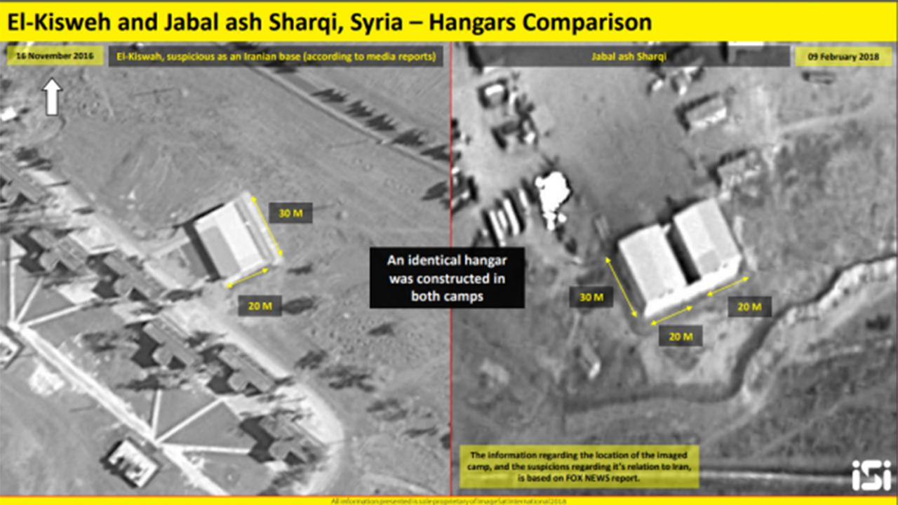 New satellite photos show Iran establishing base in Syria