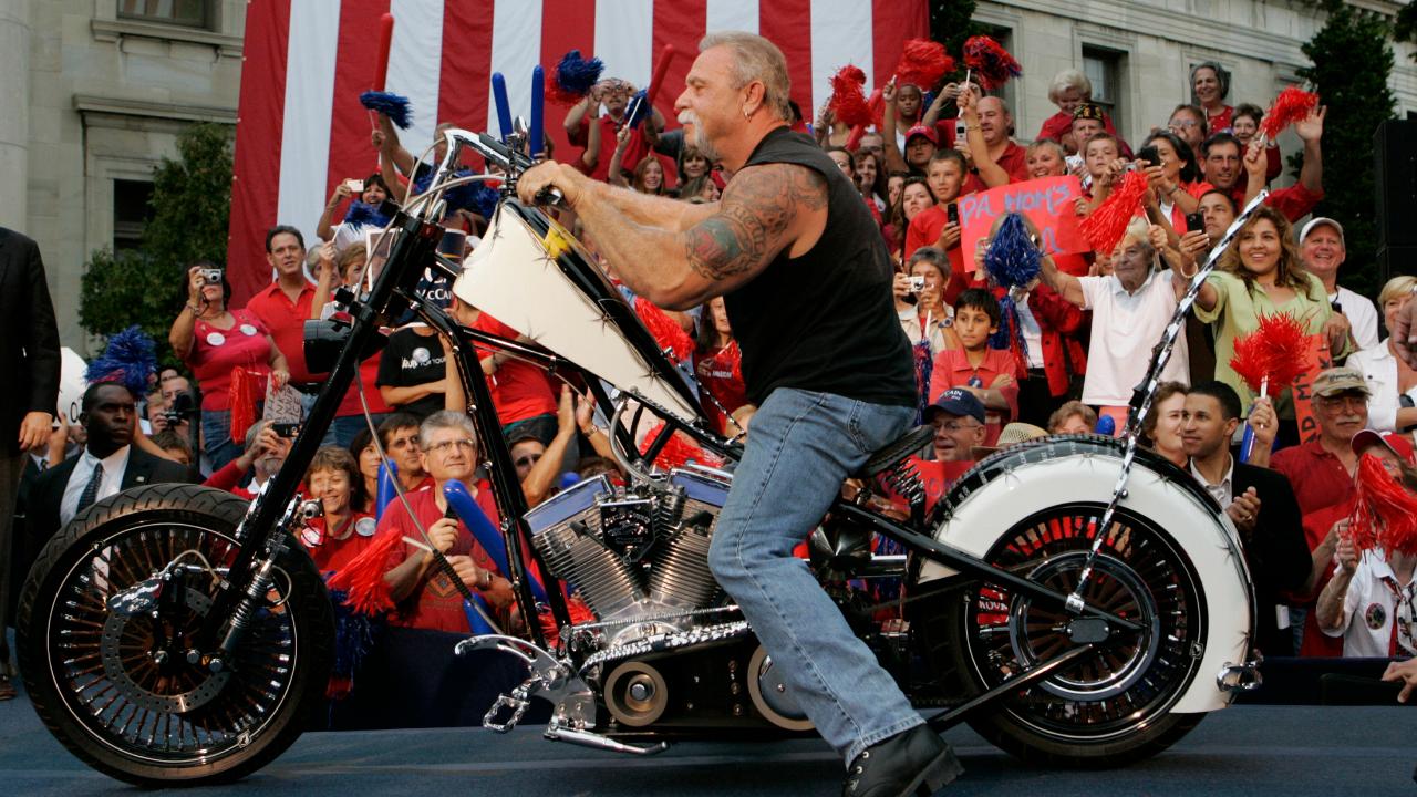 american chopper trump bike