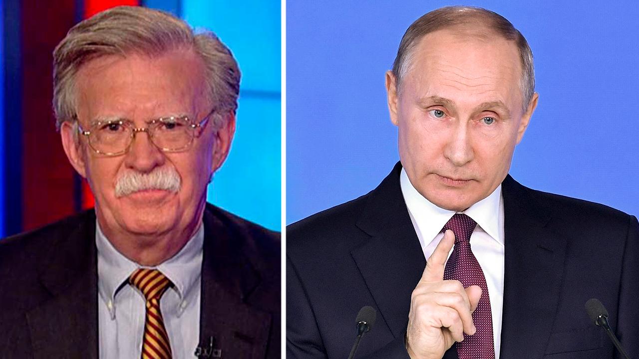 Amb. John Bolton: Putin is making a propaganda claim