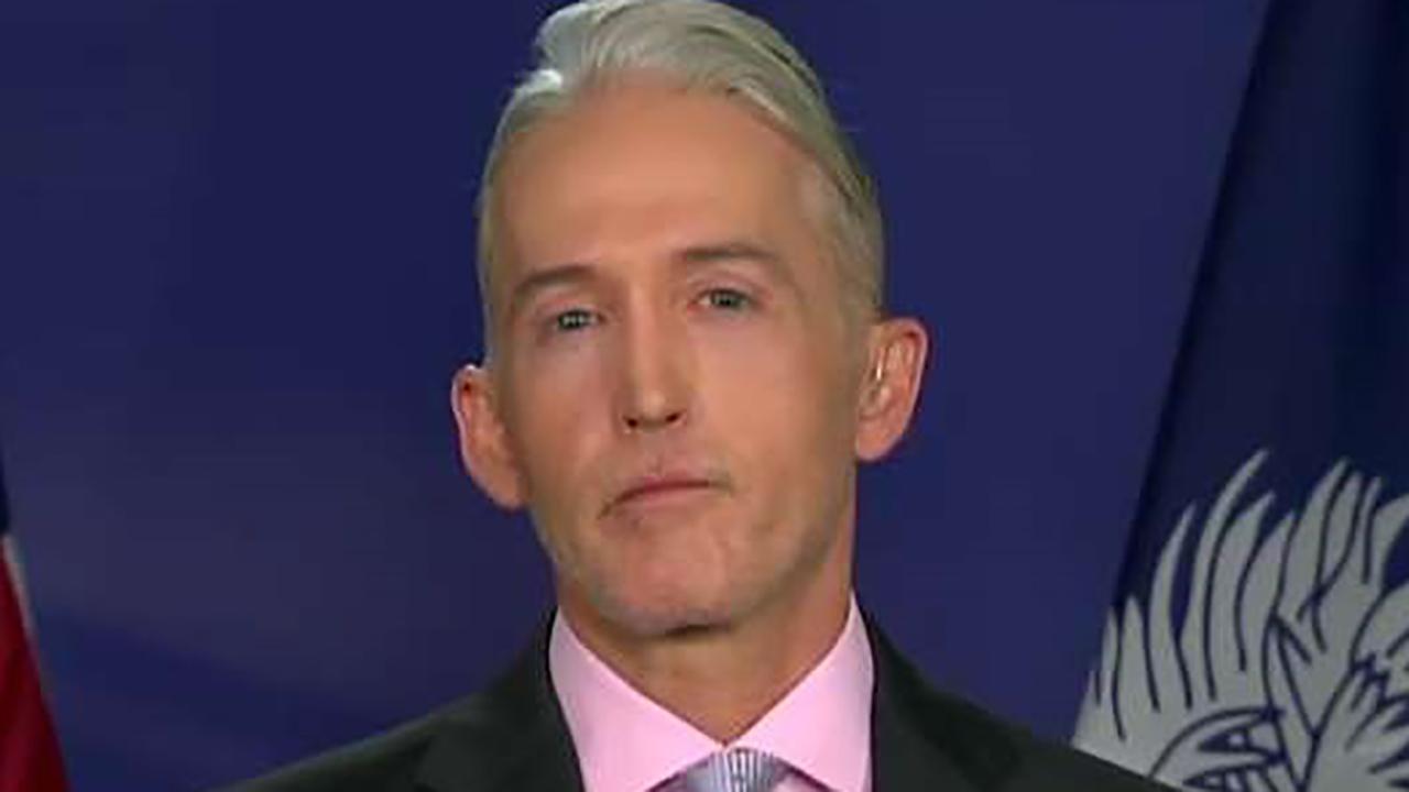 Rep. Trey Gowdy talks decision not to run for re-election