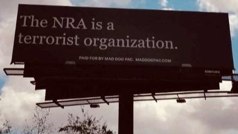 Florida billboard targets NRA as 'terrorist organization'