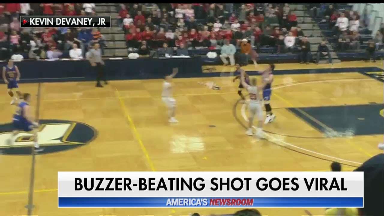 Epic High School Basketball Buzzer Beater Goes Viral Fox News Video
