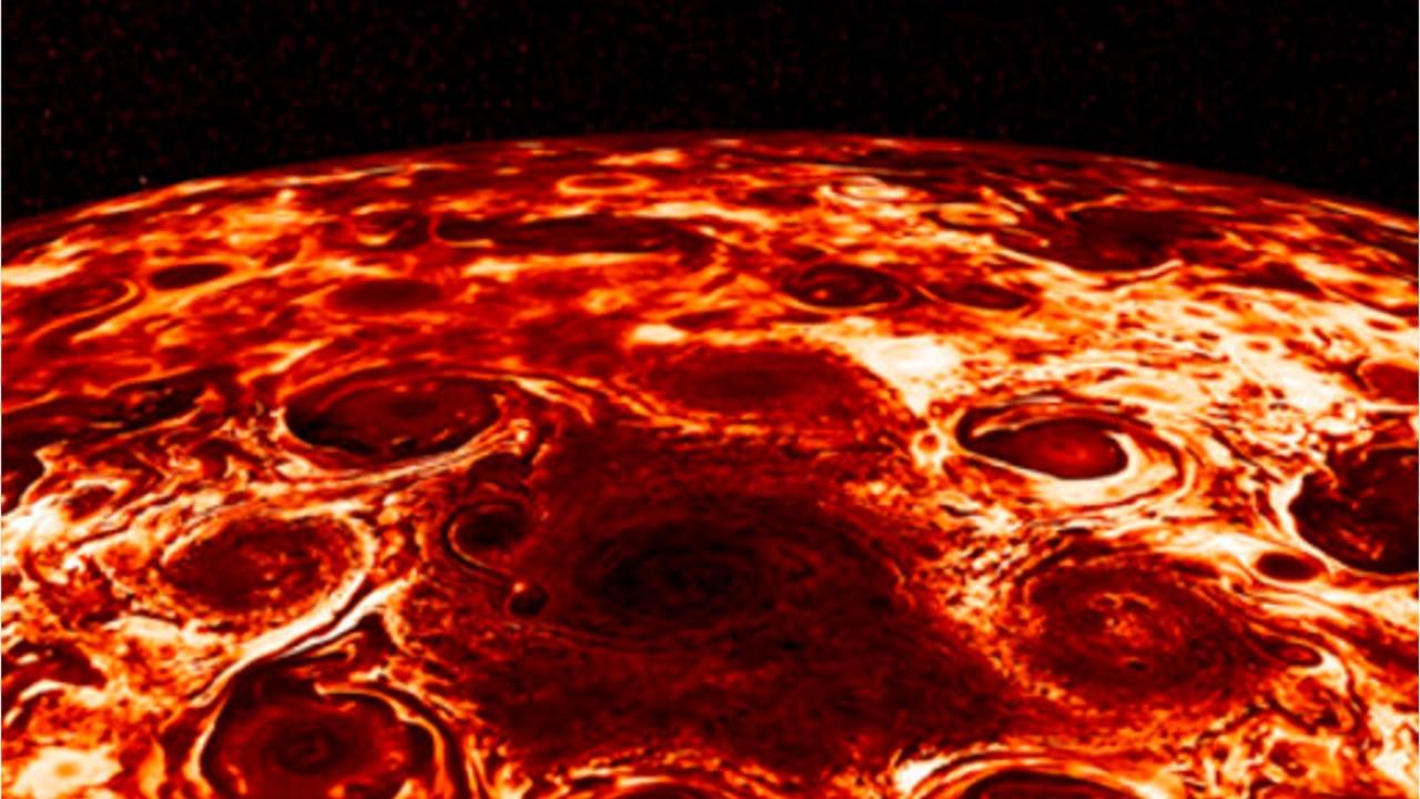 NASA releases 'unearthly' pictures of Jupiter